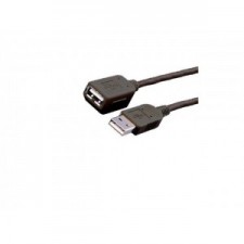 MediaRange USB Extension Cable 3M, USB 2.0, Black - Cablu