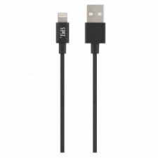 TnB USB/Lightning Braided Cable 2M Grey - Cablu