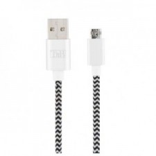 TnB Reversible Micro USB Cable 2M Black Black - Cablu