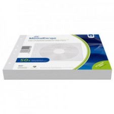 MediaRange 2 Discs, Binders,50 Pk - Plic CD