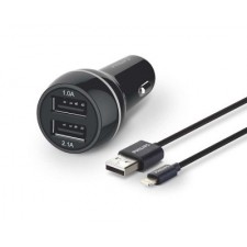 TnB 6.2A Car Charger With 2 Front USB And 2 Rear USB Ports - Incarcator