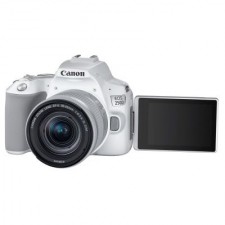 Canon EOS 250D Aparat Foto DSLR Kit cu Obiectiv EF-S 18-55mm IS STM Alb