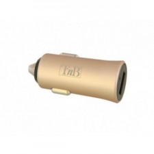 TnB 2.4A Cigar Lighter Charger - 1 USB Port - Gold - Incarcator